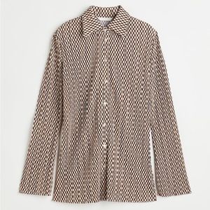 Textured Jersey Blouse